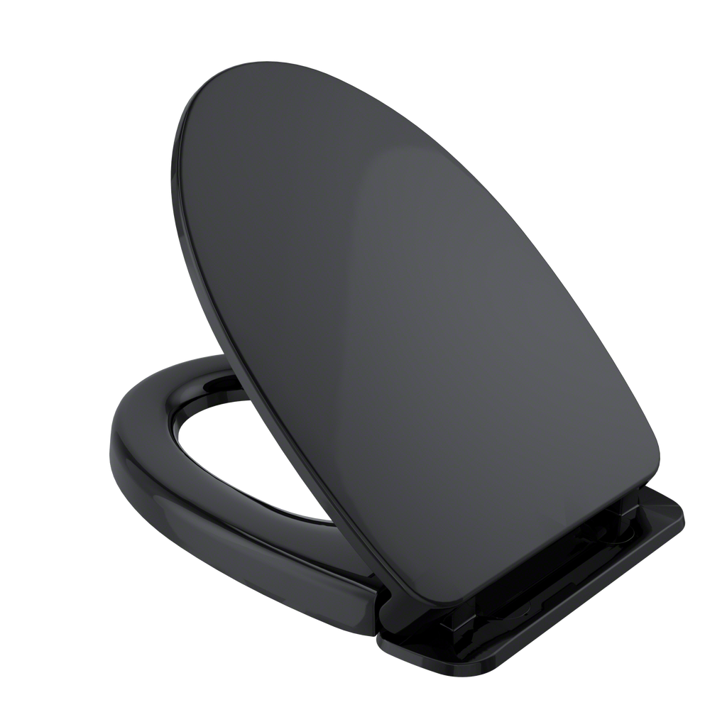 TOTO® SoftClose Non Slamming, Slow Close Elongated Toilet Seat and Lid, Ebony - SS124#51