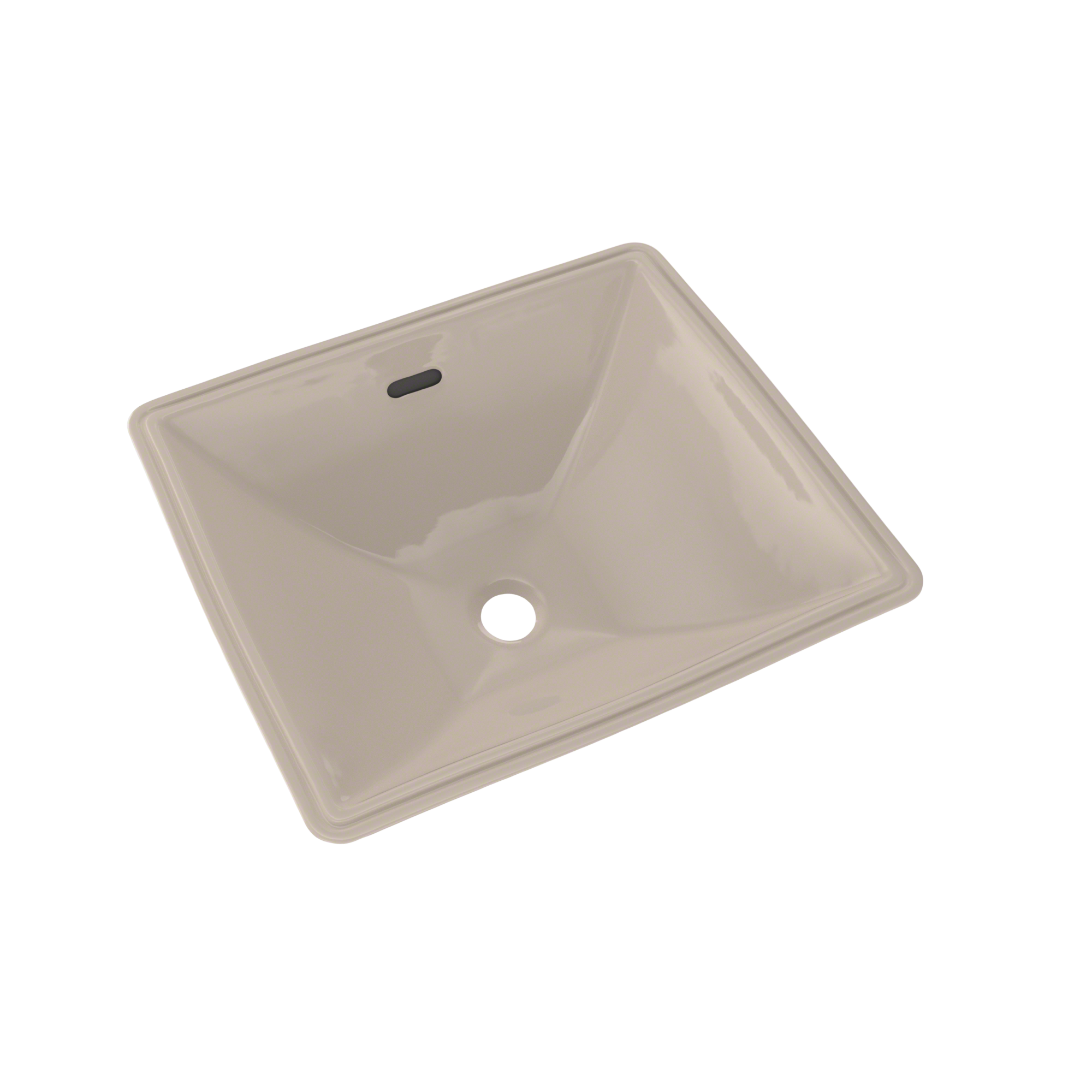 TOTO® Legato® Rectangular Undermount Bathroom Sink with CeFiONtect™, Bone - LT624G#03