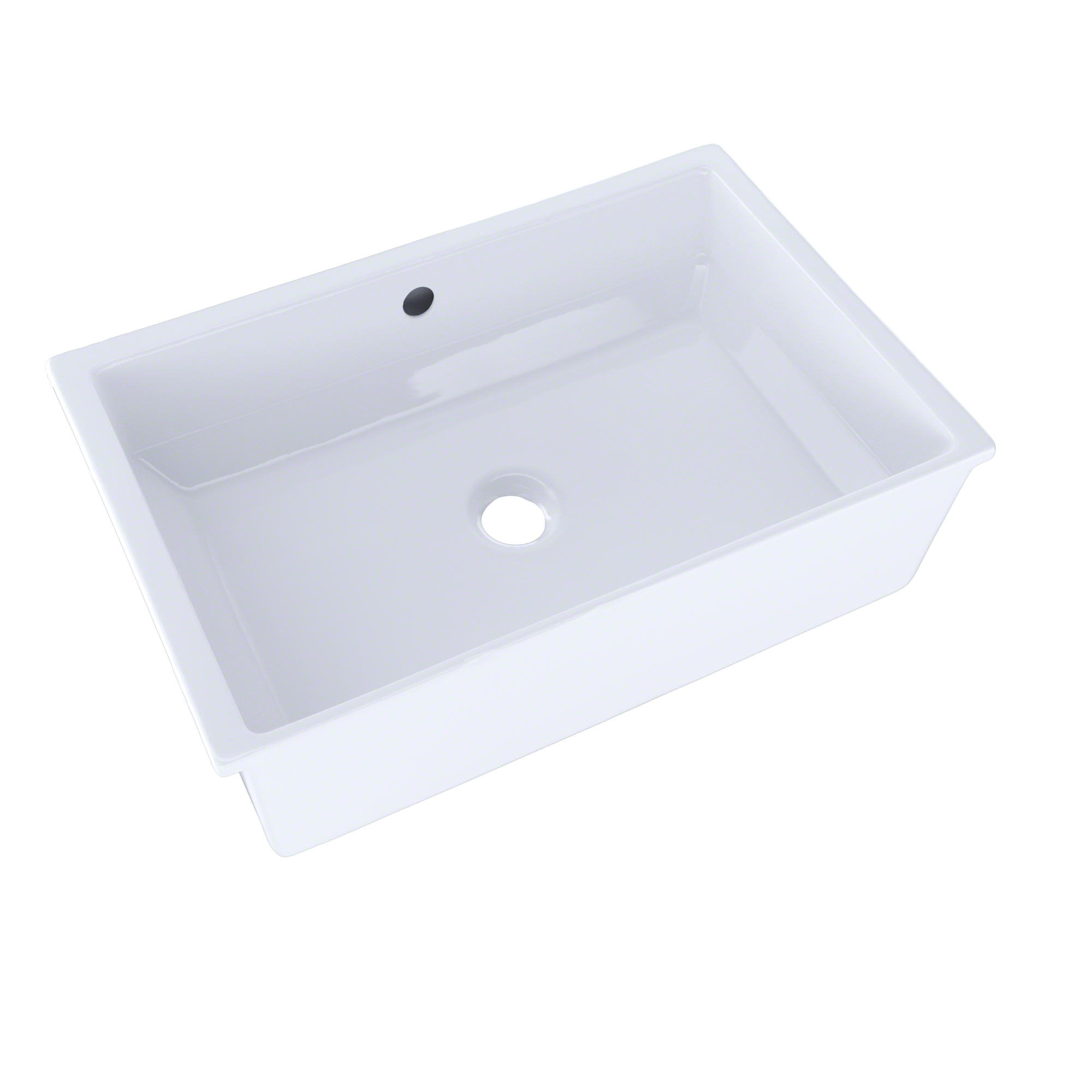 TOTO® Vernica® Design I Undermount Fireclay Bathroom Sink, Cotton White - LT156#01