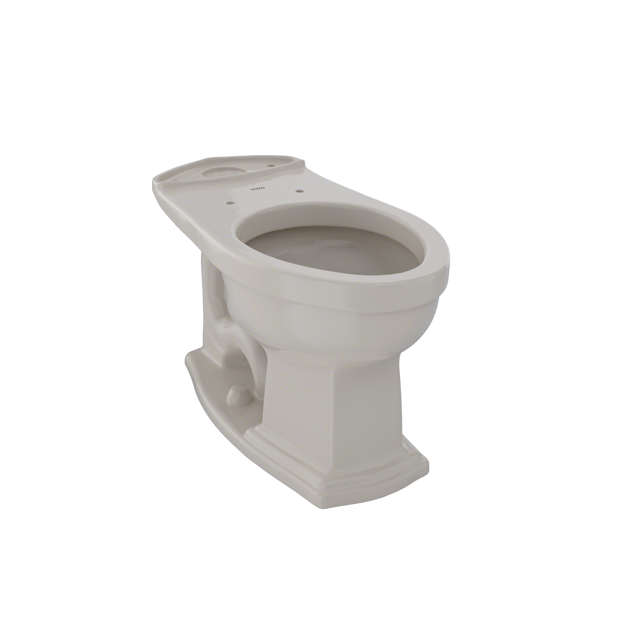 TOTO® Eco Clayton® and Clayton® Universal Height Elongated Toilet Bowl, Bone - C784EF#03