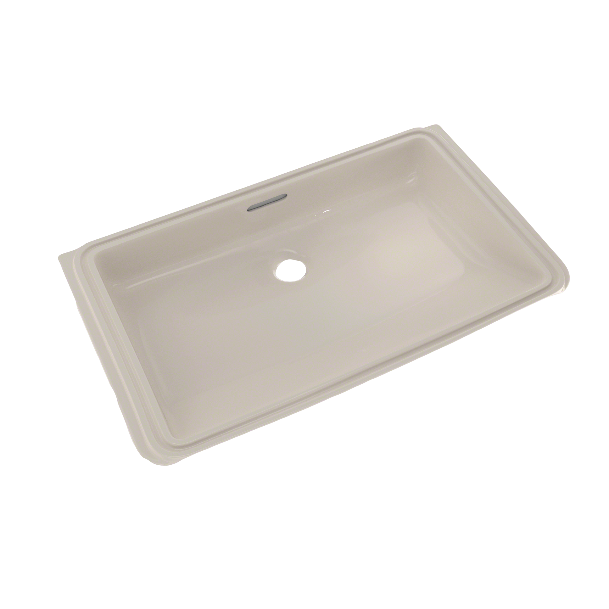 TOTO® Rectangular Undermount Bathroom Sink with CeFiONtect™, Sedona Beige  - LT191#12