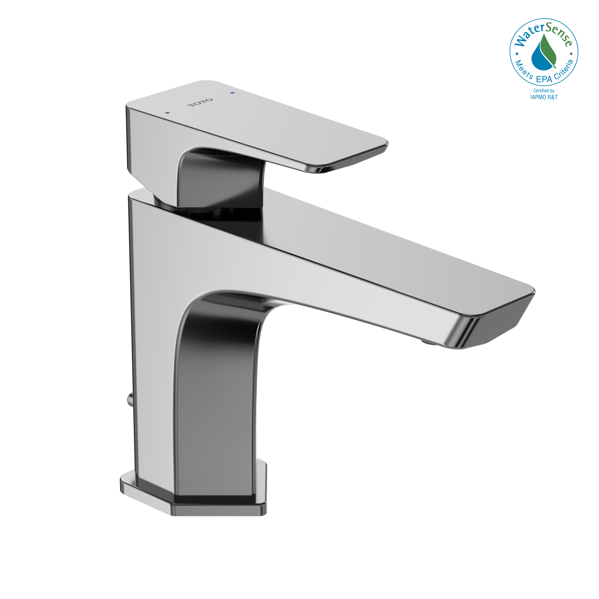 TOTO® GE 1.2 GPM Single Handle Bathroom Sink Faucet with COMFORT GLIDE Technology, Polished Chrome -TLG07301U#CP