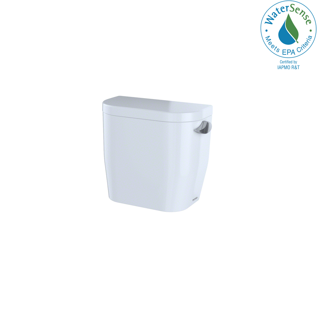 TOTO® Entrada™ E-Max® 1.28 GPF Toilet Tank with Right-Hand Trip Lever, Cotton White - ST243E#01