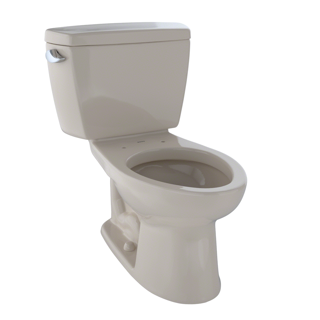 TOTO® Drake® Two-Piece Elongated 1.6 GPF ADA Compliant Toilet with Insulated Tank, Bone - CST744SLD#03