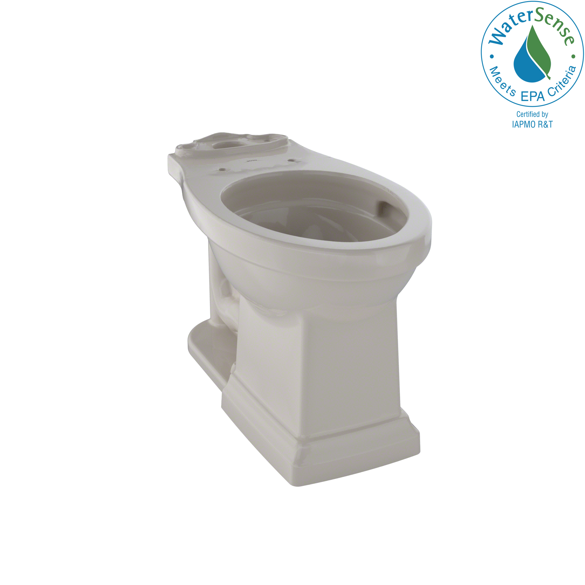 TOTO® Promenade® II Universal Height Toilet Bowl with CeFiONtect™, Bone - C404CUFG#03