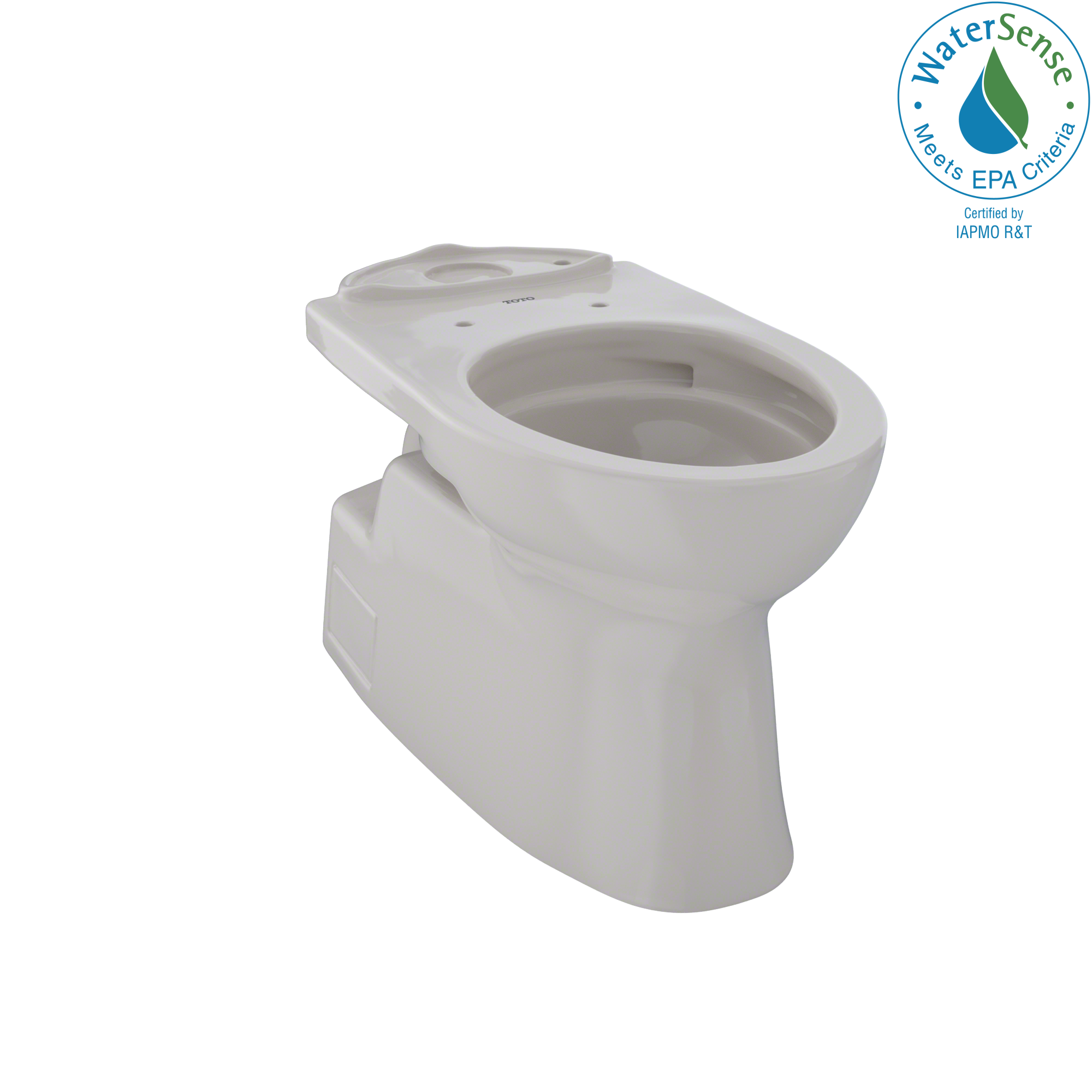 TOTO® Vespin® II Universal Height Elongated Skirted Toilet Bowl with CeFiONtect™, Sedona Beige - CT474CUFG#12