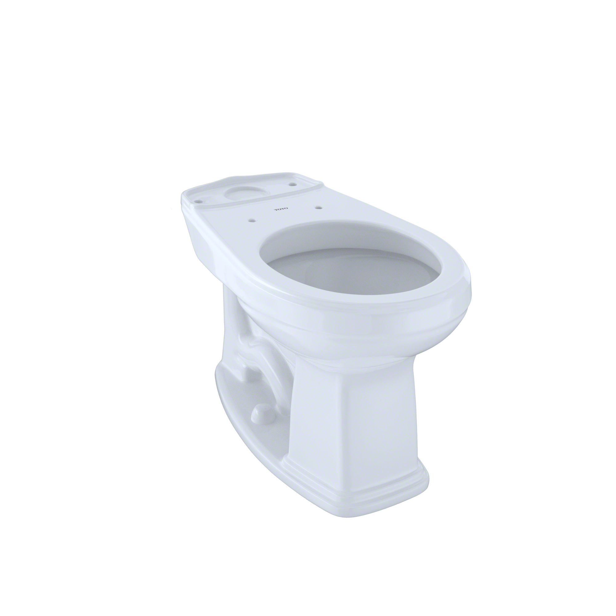 TOTO® Eco Promenade® and Promenade® Universal Height Round Toilet Bowl with CeFiONtect™, Cotton White - C423EFG#01