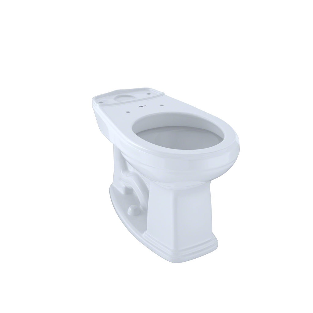 TOTO® Eco Promenade® and Promenade® Universal Height Round Toilet Bowl with CeFiONtect™, Cotton White - C423EFG#01