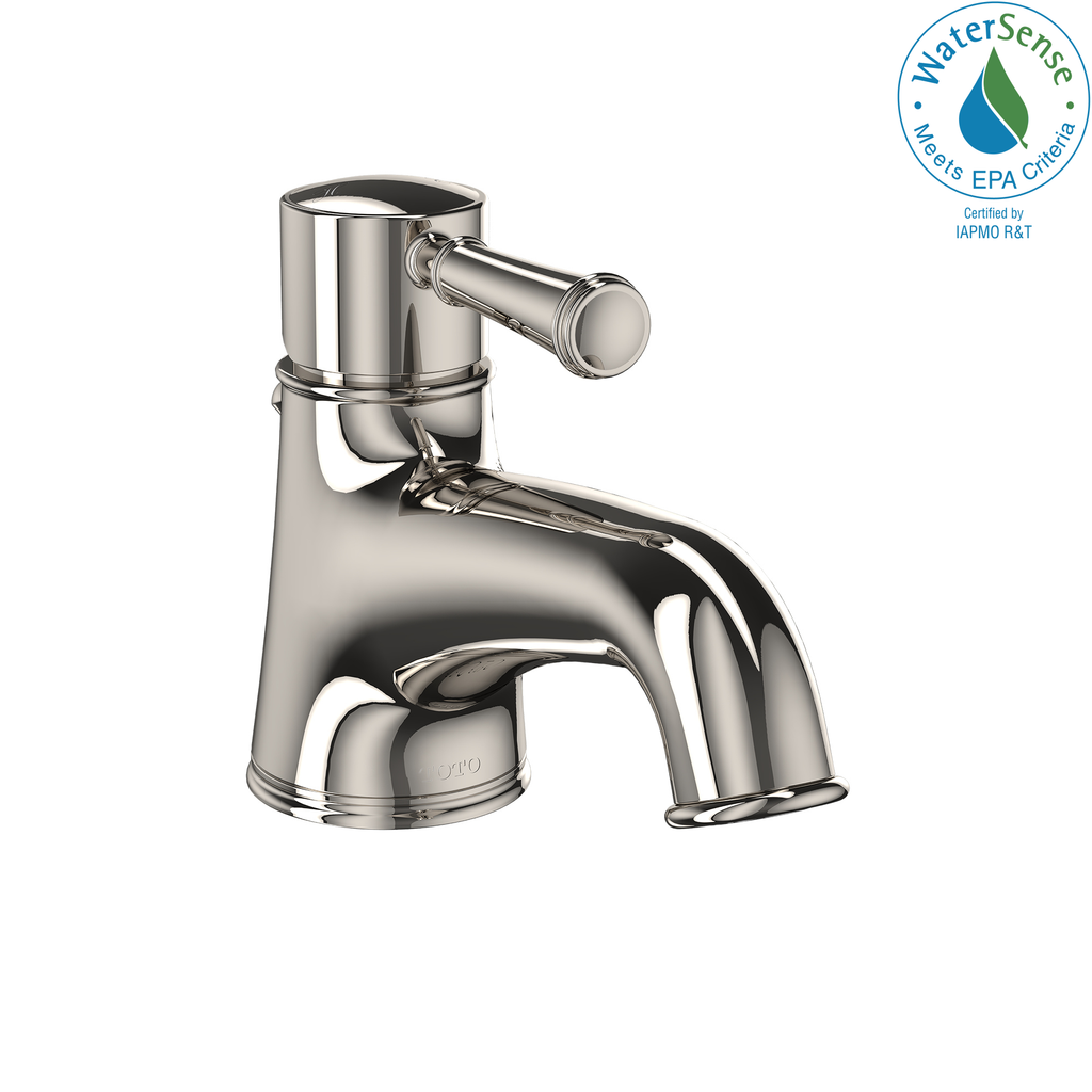 TOTO® Vivian™ Single Handle 1.2 GPM Bathroom Sink Faucet, Polished Nickel - TL220SD12#PN