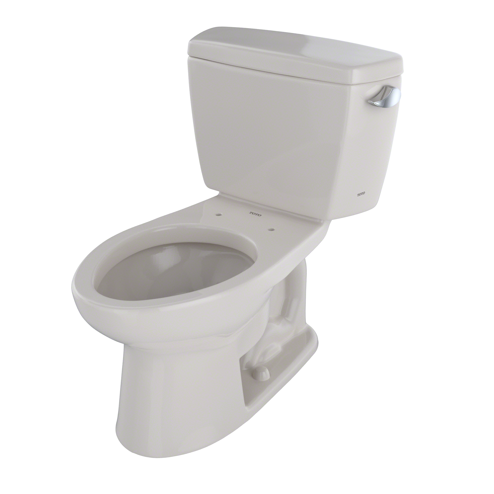 TOTO® Drake® Two-Piece Elongated 1.6 GPF Toilet with Right-Hand Trip Lever, Sedona Beige - CST744SR#12