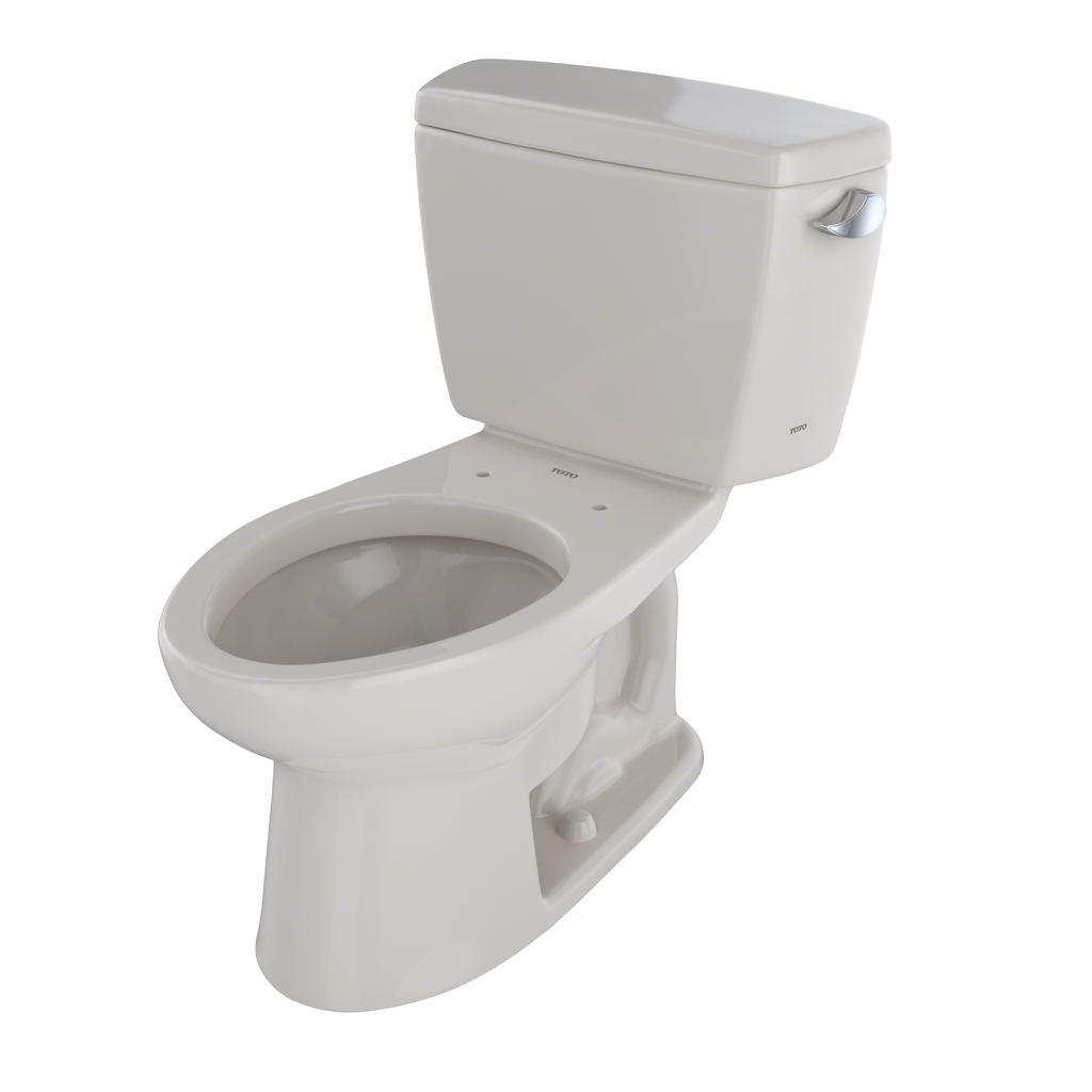 TOTO® Drake® Two-Piece Elongated 1.6 GPF Toilet with Right-Hand Trip Lever, Sedona Beige - CST744SR#12