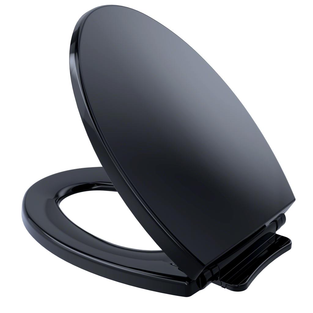 TOTO® SoftClose® Non Slamming, Slow Close Elongated Toilet Seat and Lid, Ebony - SS114#51