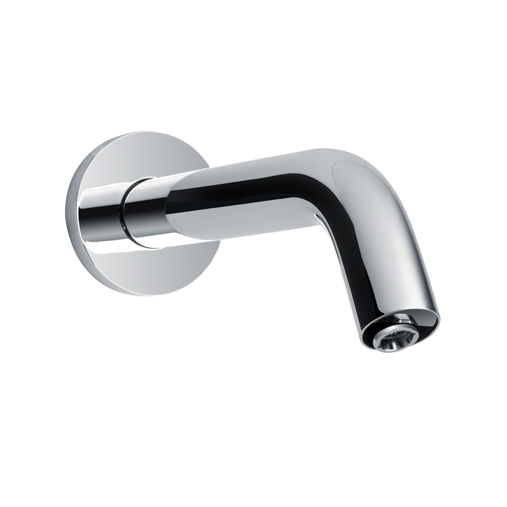 TOTO® Helix Wall-Mount ECOPOWER® 0.35 GPM Electronic Touchless Sensor Bathroom Faucet with Thermostatic Mixing Valve, Polished Chrome - TEL133-D20ET#CP