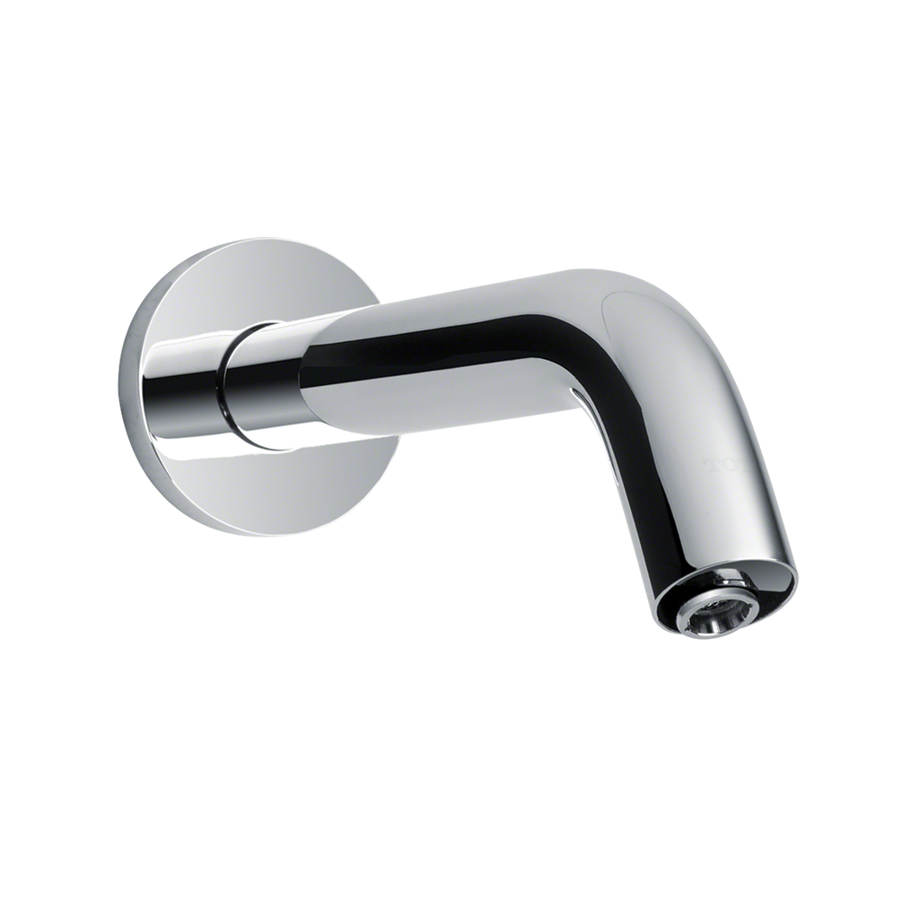 TOTO® Helix Wall-Mount ECOPOWER® 0.35 GPM Electronic Touchless Sensor Bathroom Faucet, Polished Chrome-TEL133-D20E#CP