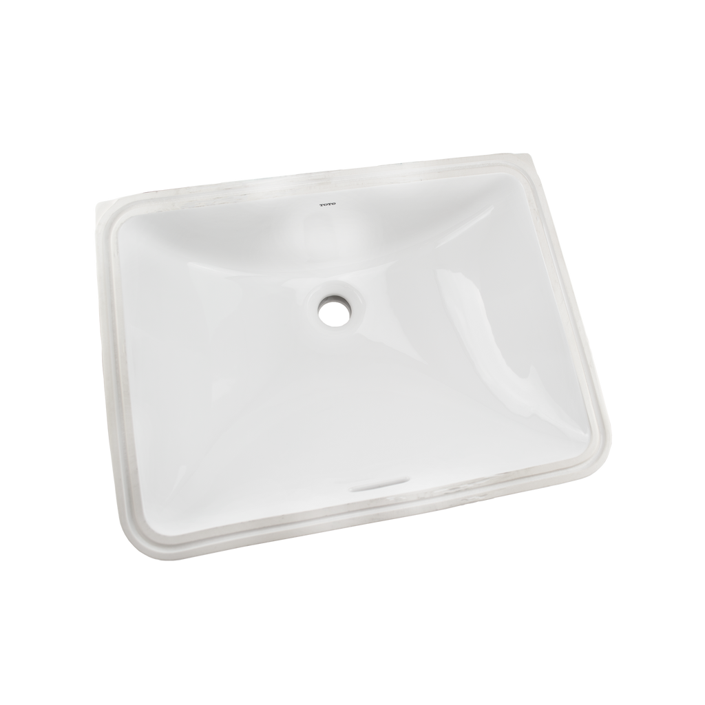 TOTO® 20" Rectangular Undermount Bathroom Sink with CEFIONTECT®, Cotton White - LT535G#01