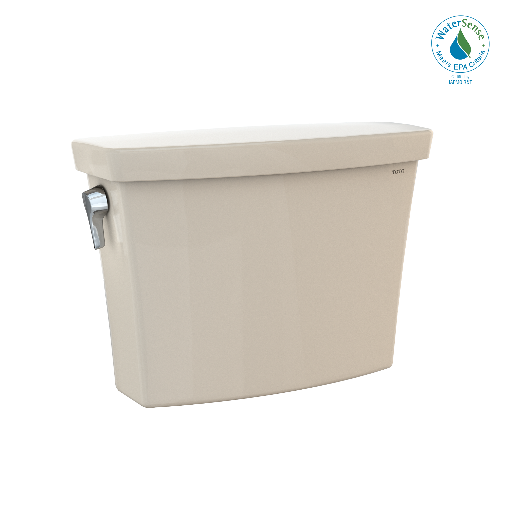 TOTO® Drake® Transitional Two-Piece Elongated Dual Flush 1.28 and 0.8 GPF Toilet Tank with WASHLET®+ Auto Flush Compatibility, Bone - ST748EMA#03