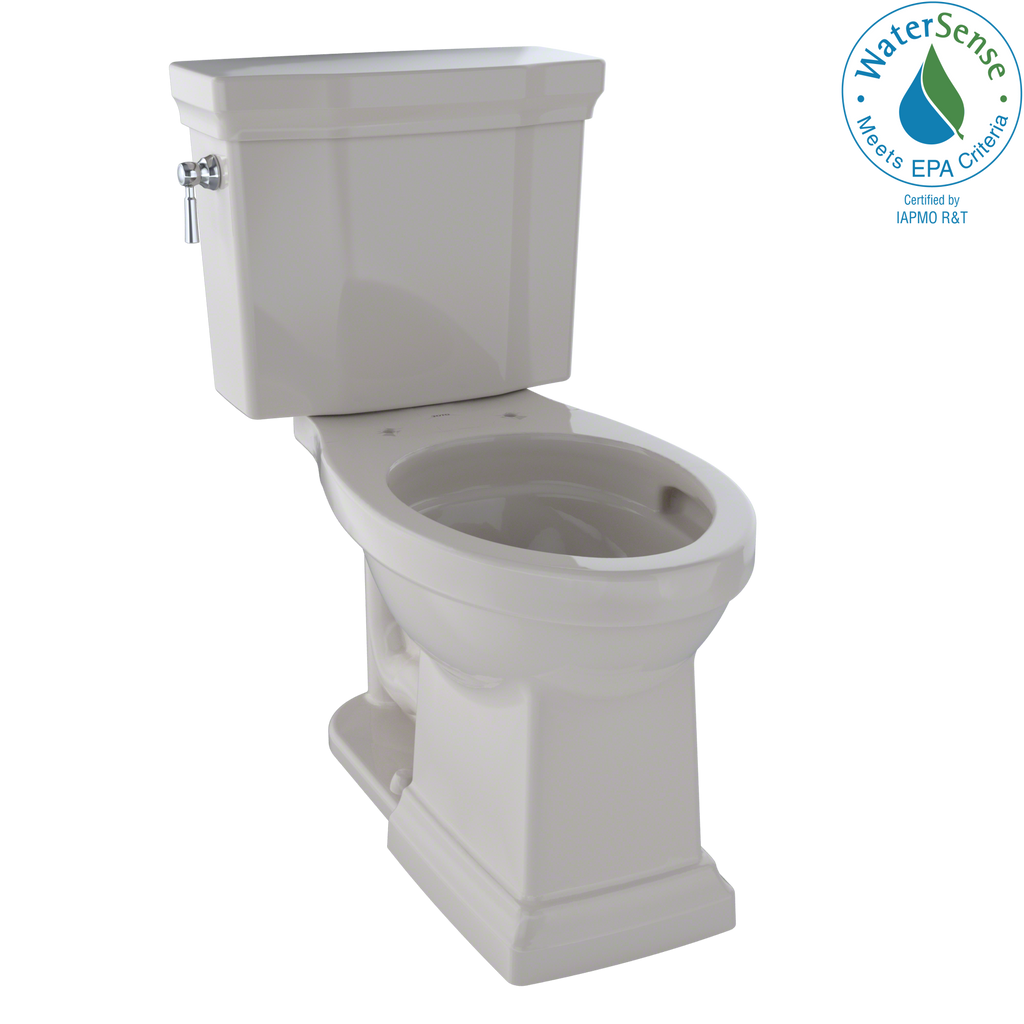 TOTO® Promenade® II 1G® Two-Piece Elongated 1.0 GPF Universal Height Toilet with CeFiONtect™, Sedona Beige - CST404CUFG#12
