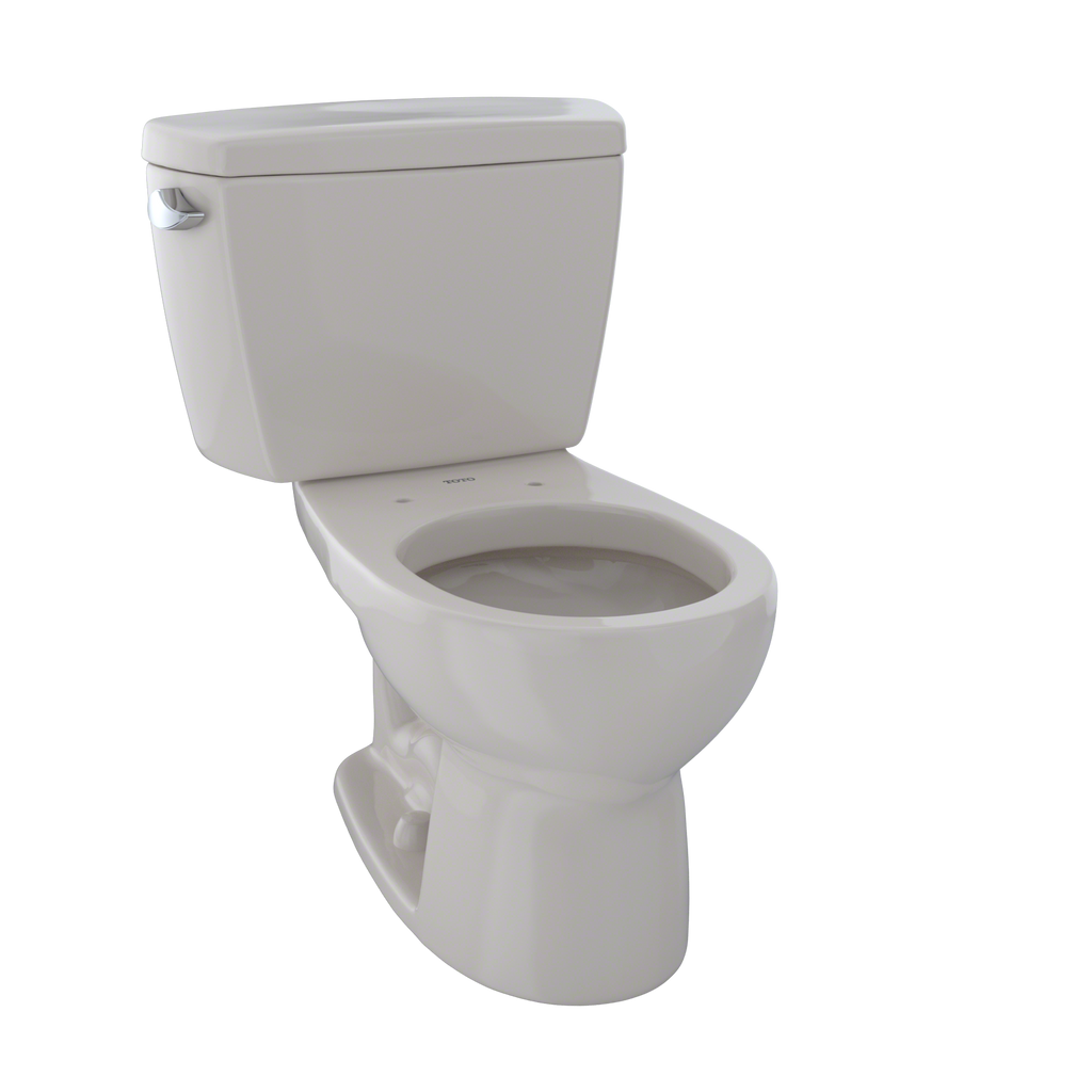 TOTO® Drake® Two-Piece Round 1.6 GPF Toilet with Insulated Tank, Sedona Beige - CST743SD#12