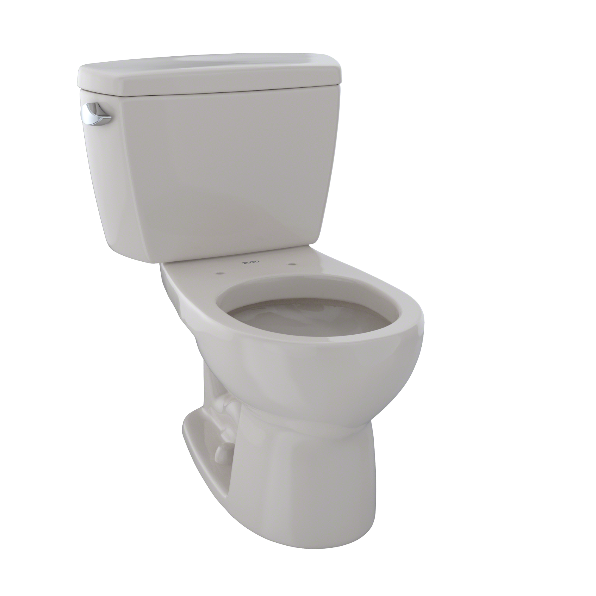 TOTO® Drake® Two-Piece Round 1.6 GPF Toilet, Sedona Beige - CST743S#12