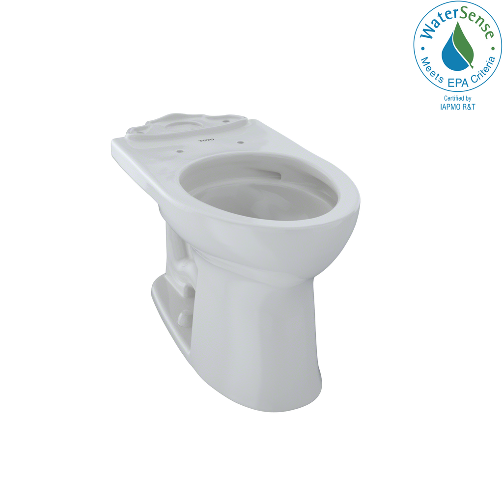 TOTO® Drake® II Universal Height Elongated Toilet Bowl with CeFiONtect™, Colonial White - C454CUFG#11