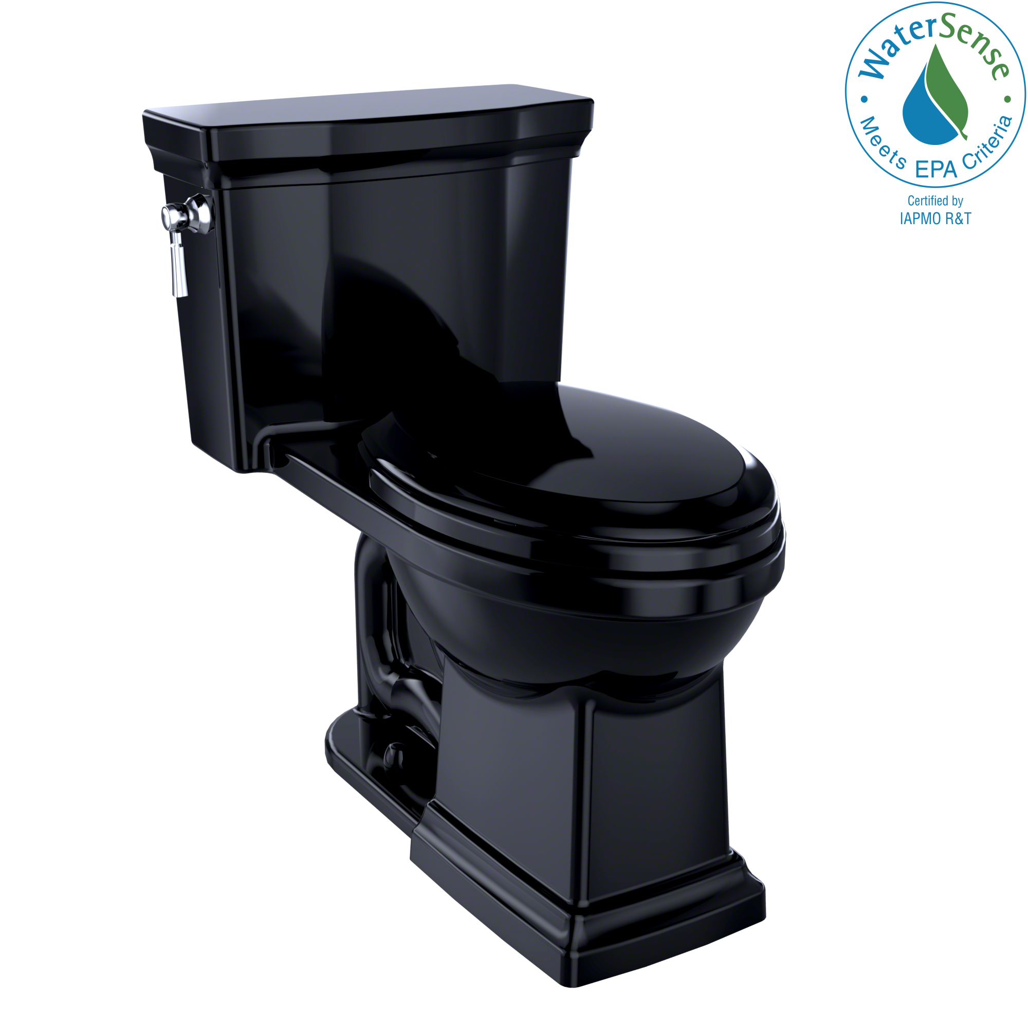 TOTO® Promenade® II One-Piece Elongated 1.28 GPF Universal Height Toilet, Ebony - MS814224CEF#51