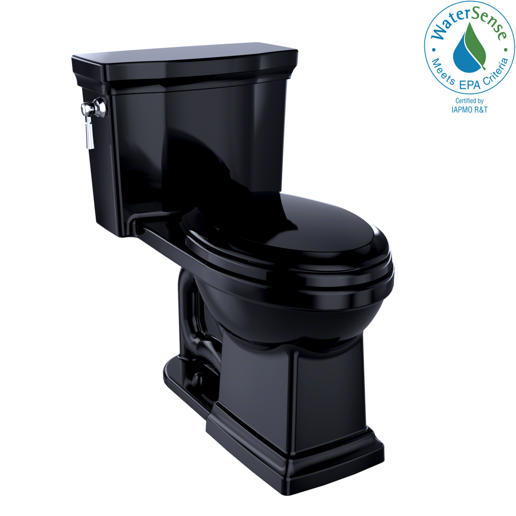 TOTO® Promenade® II One-Piece Elongated 1.28 GPF Universal Height Toilet, Ebony - MS814224CEF#51