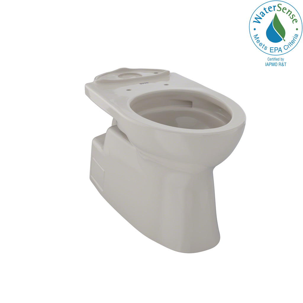 TOTO® Vespin® II Universal Height Elongated Skirted Toilet Bowl with CeFiONtect™, Bone - CT474CUFG#03