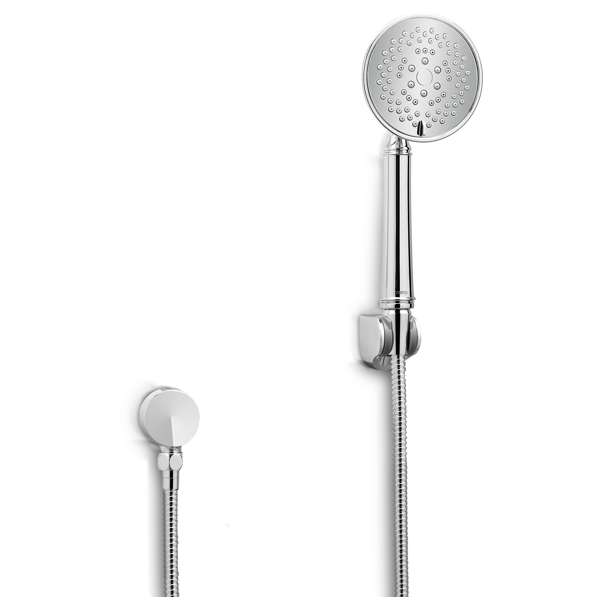 TOTO® Traditional Collection Series A Five Spray Modes 4.5 inch 2.0 GPM Handshower, Polished Chrome - TS300FL55#CP