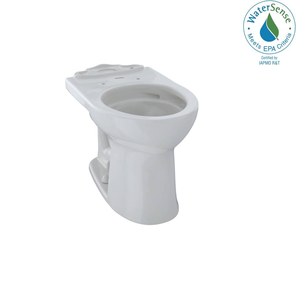 TOTO® Drake® II Universal Height Round Toilet Bowl with CeFiONtect™, Colonial White - CST453CEFG#11