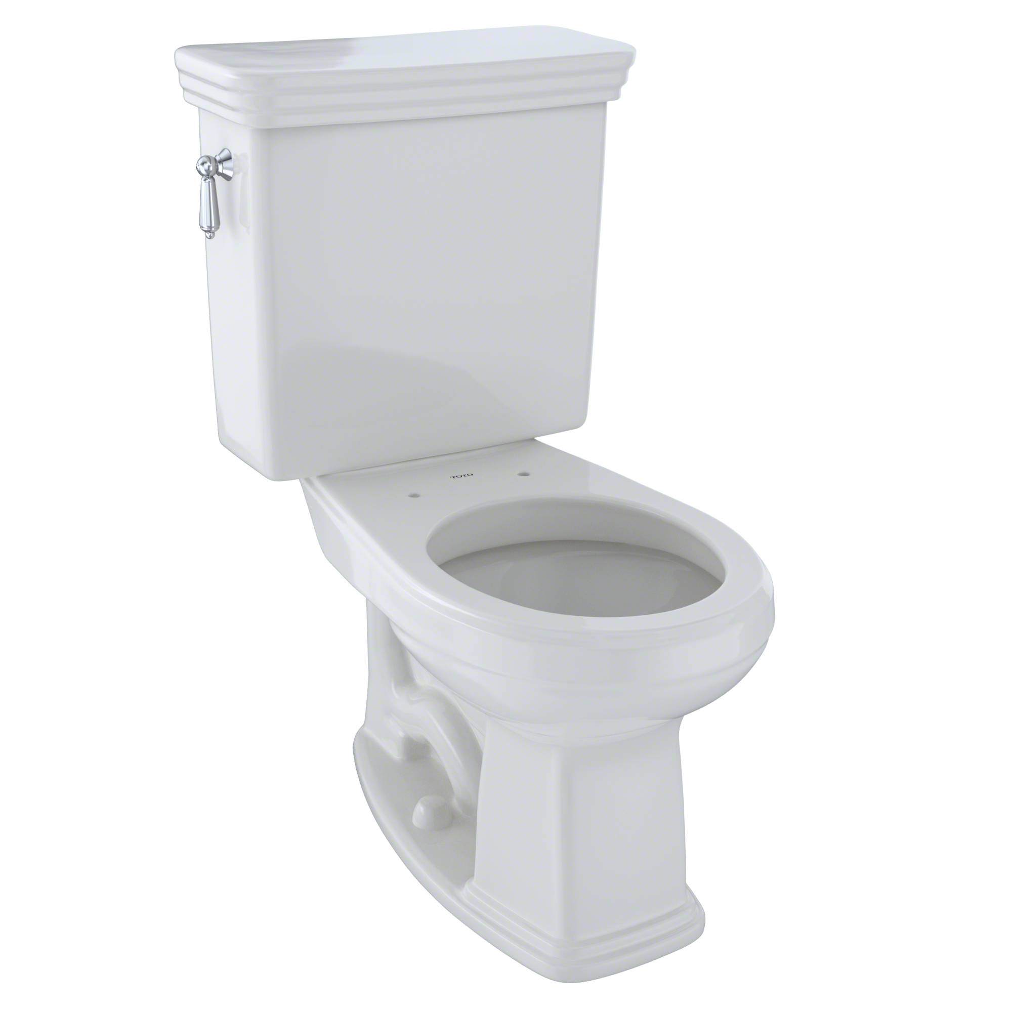 TOTO® Promenade® Two-Piece Round 1.6 GPF Universal Height Toilet, Colonial White - CST423SF#11