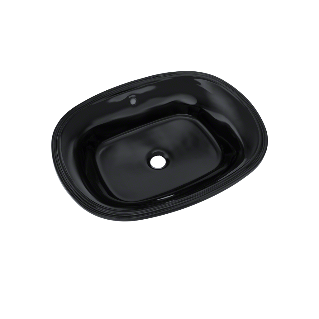 TOTO® Maris™ 20-5/16" x 15-9/16" Oval Undermount Bathroom Sink, Ebony - LT481#51