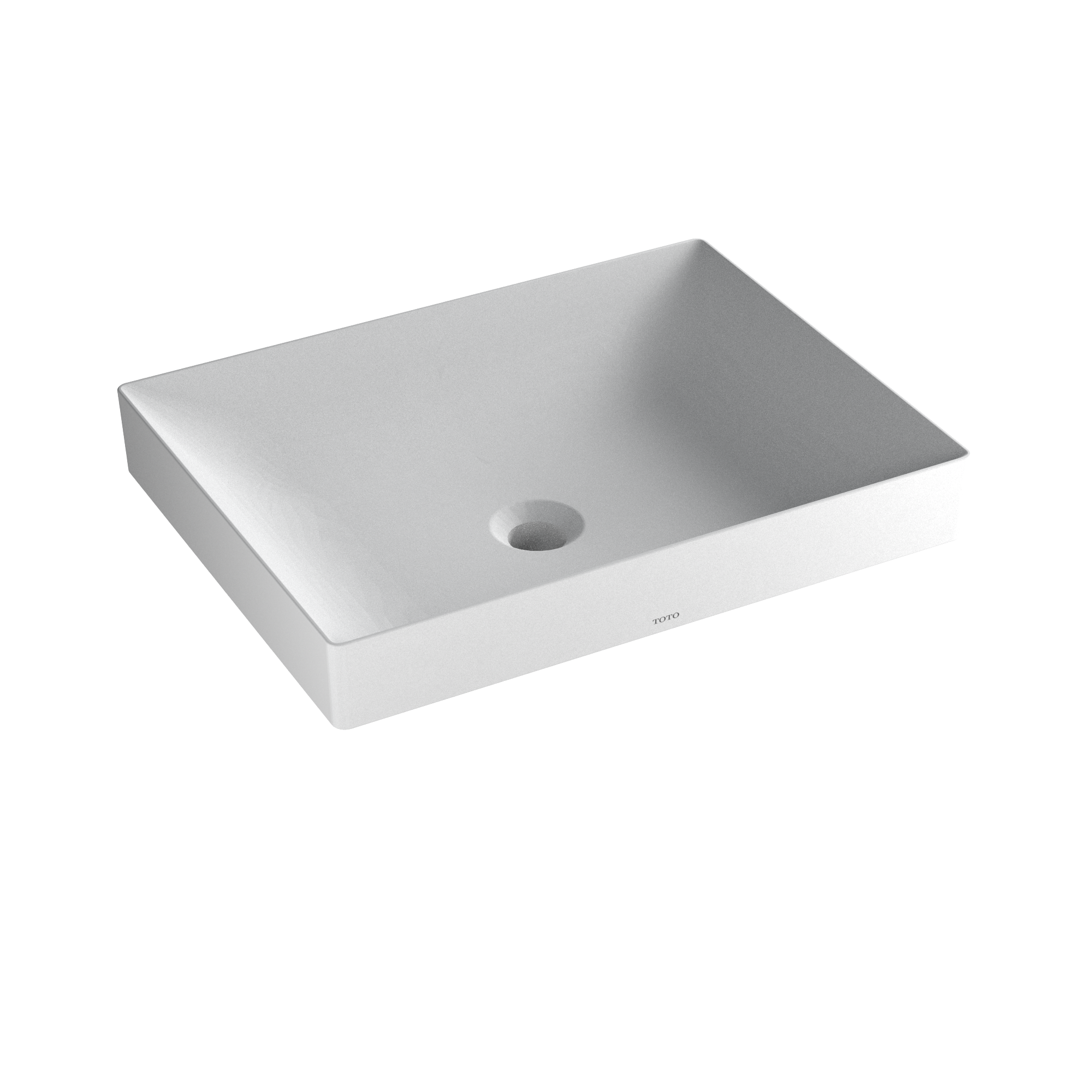 TOTO® Kiwami® Rectangular 20" Vessel Bathroom Sink with CEFIONTECT®, CLEAN MATTE - LT475MT#CMW