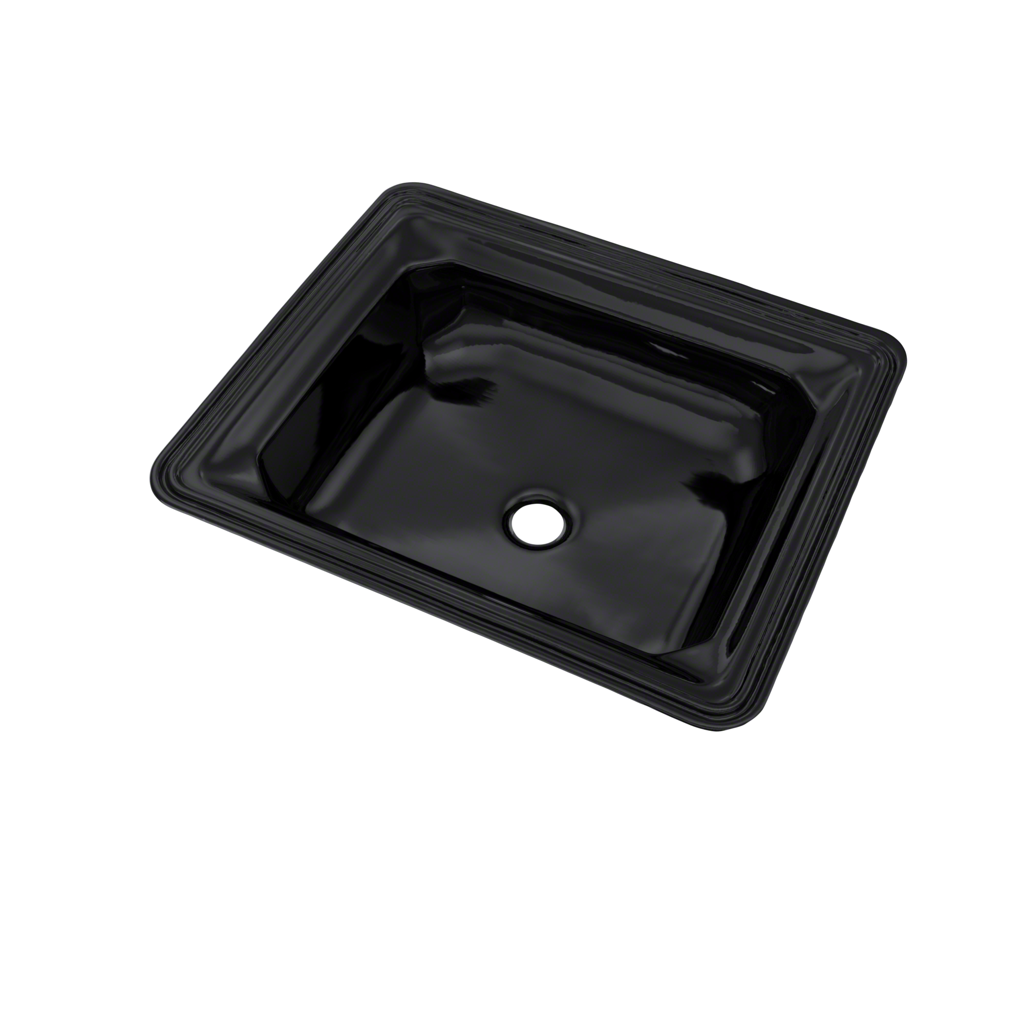 TOTO® Guinevere® Rectangular Undermount Bathroom Sink, Ebony - LT973#51