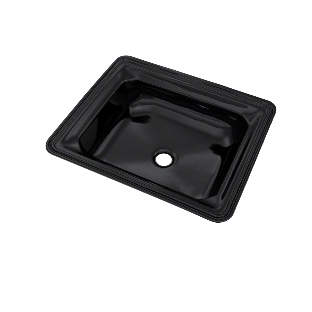 TOTO® Guinevere® Rectangular Undermount Bathroom Sink, Ebony - LT973#51