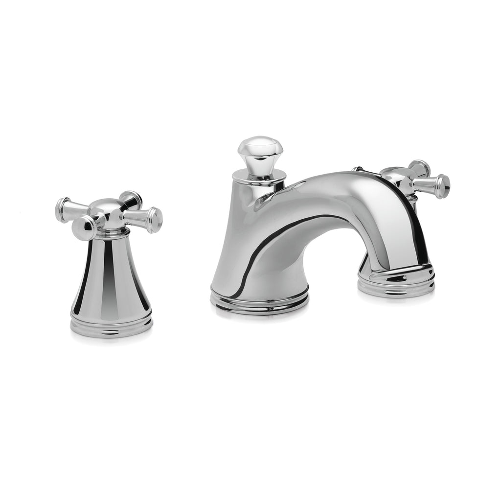 TOTO® Vivian™ Two Cross Handle Deck-Mount Roman Tub Filler Trim, Polished Chrome - TB220DD#CP