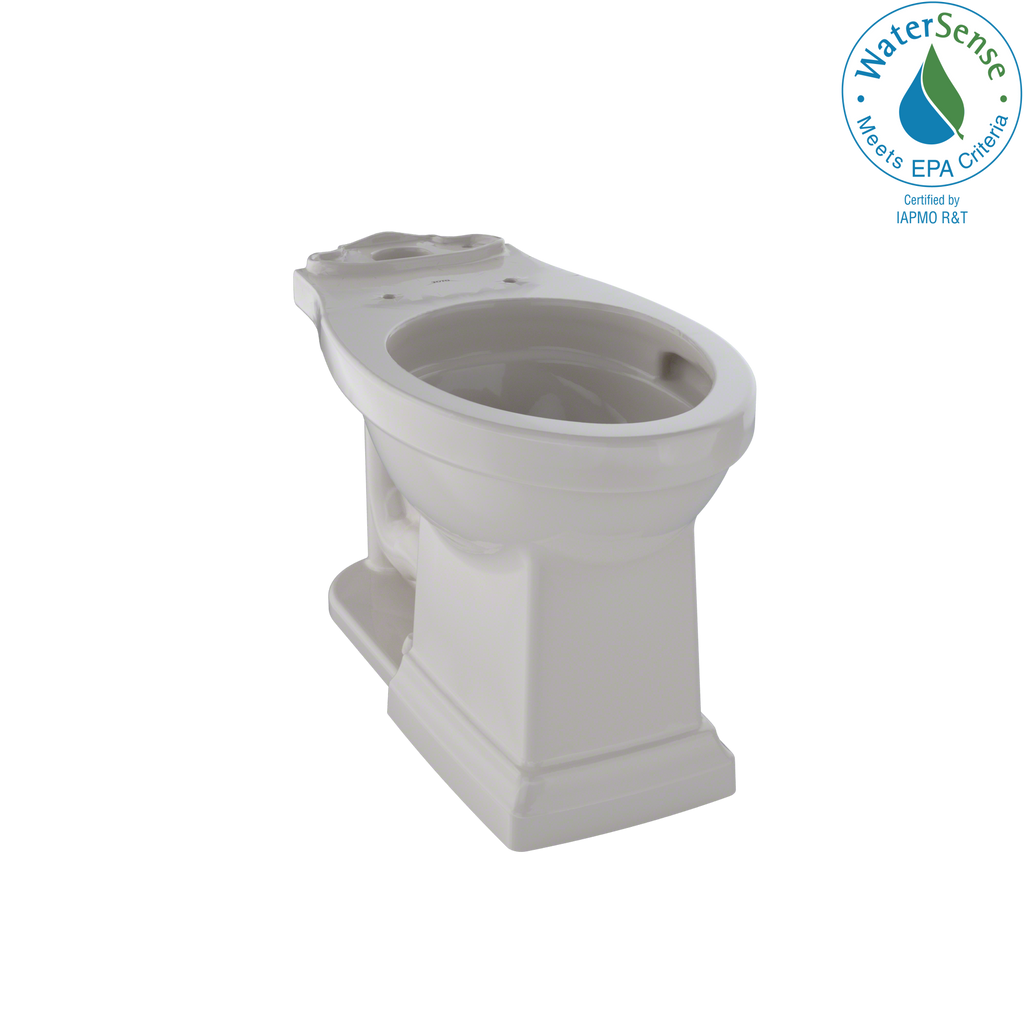 TOTO® Promenade® II Universal Height Toilet Bowl with CeFiONtect™, Sedona Beige - C404CUFG#12