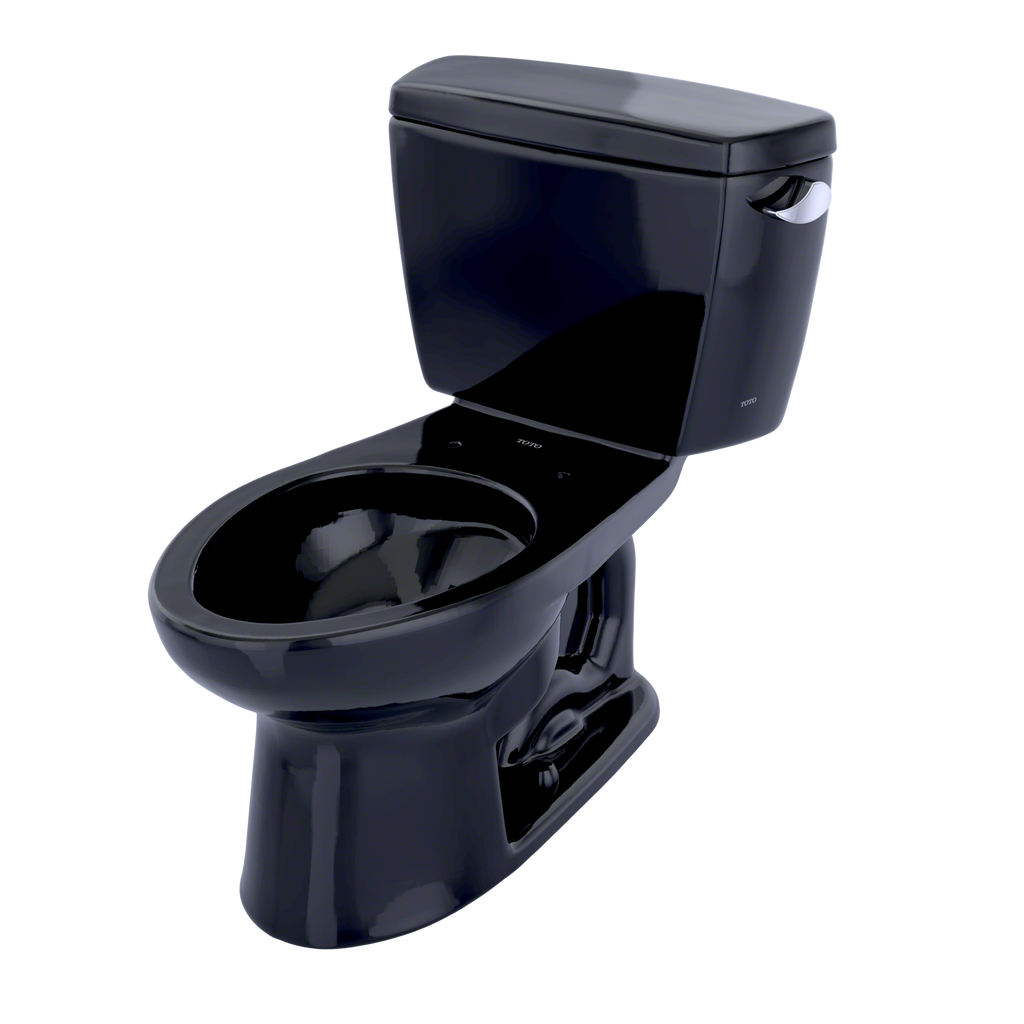 TOTO® Drake® Two-Piece Elongated 1.6 GPF Toilet with Right-Hand Trip Lever, Ebony - CST744SR#51