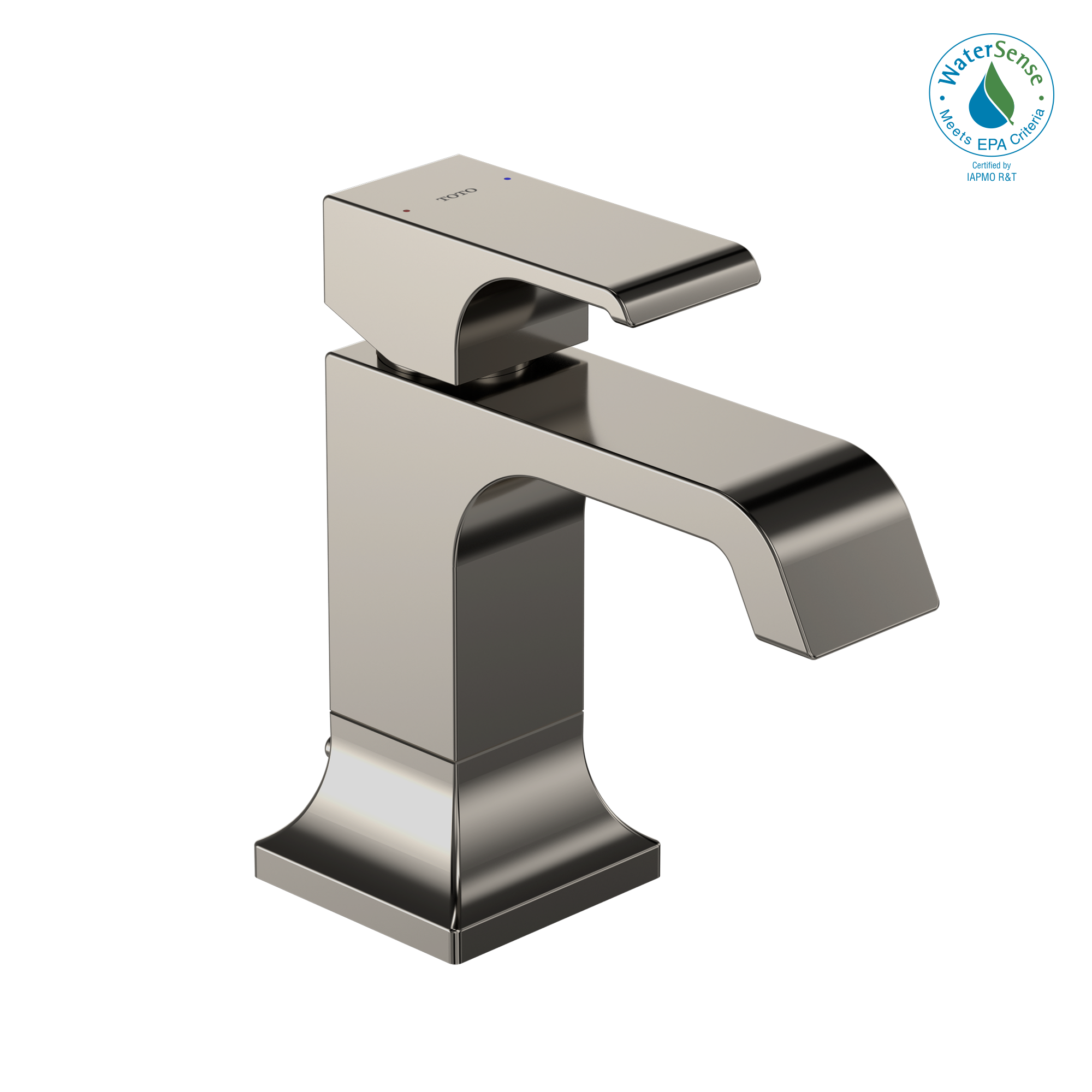 TOTO® GC 1.2 GPM Single Handle Bathroom Sink Faucet with COMFORT GLIDE Technology, Polished Nickel - TLG08301U#PN