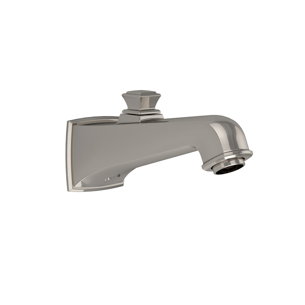 TOTO® Connelly™ Wall Tub Spout with Diverter, Polished Nickel - TS221EV#PN