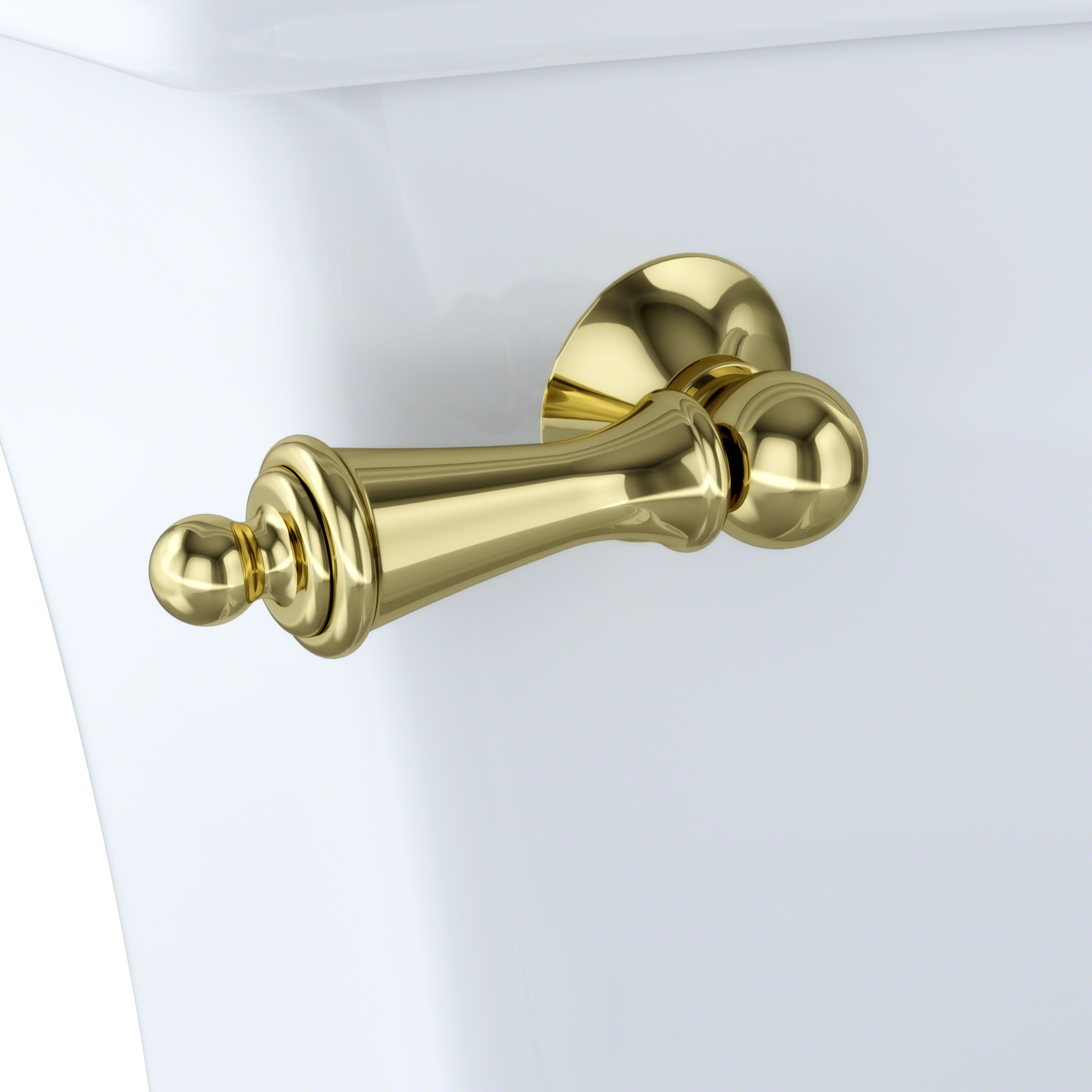 Toto®Trip Lever - Polished Brass For Clayton Toilet-THU148#PB