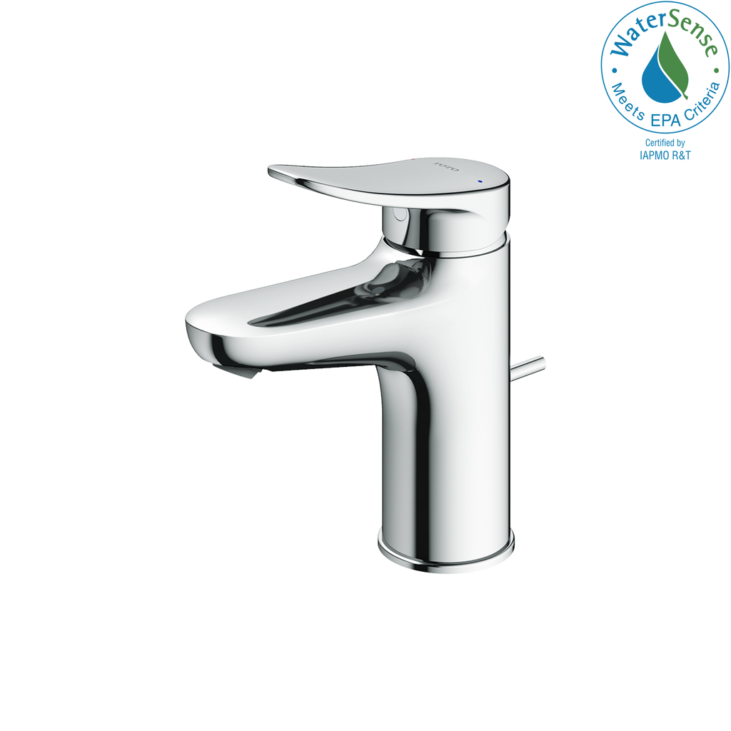 TOTO® LF 1.2 GPM Single Handle Bathroom Sink Faucet, Polished Chrome - TLS04301U#CP