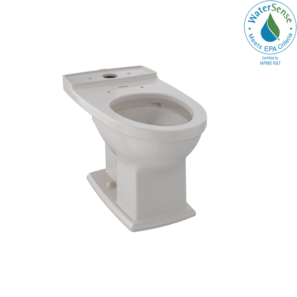 TOTO® Connelly™ Universal Height Elongated Toilet Bowl with CeFiONtect™, Sedona Beige - CT494CEFG#12