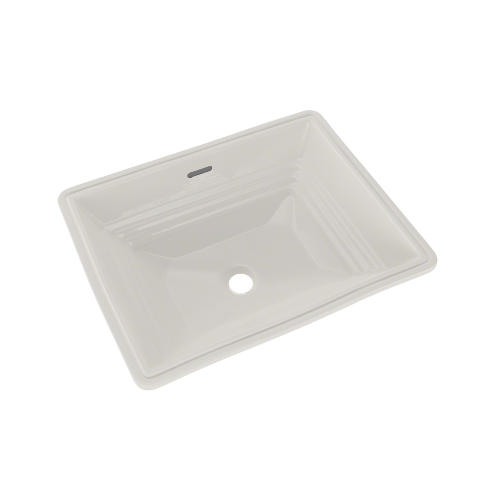 TOTO® Promenade® Rectangular Undermount Bathroom Sink, Colonial White - LT533#11