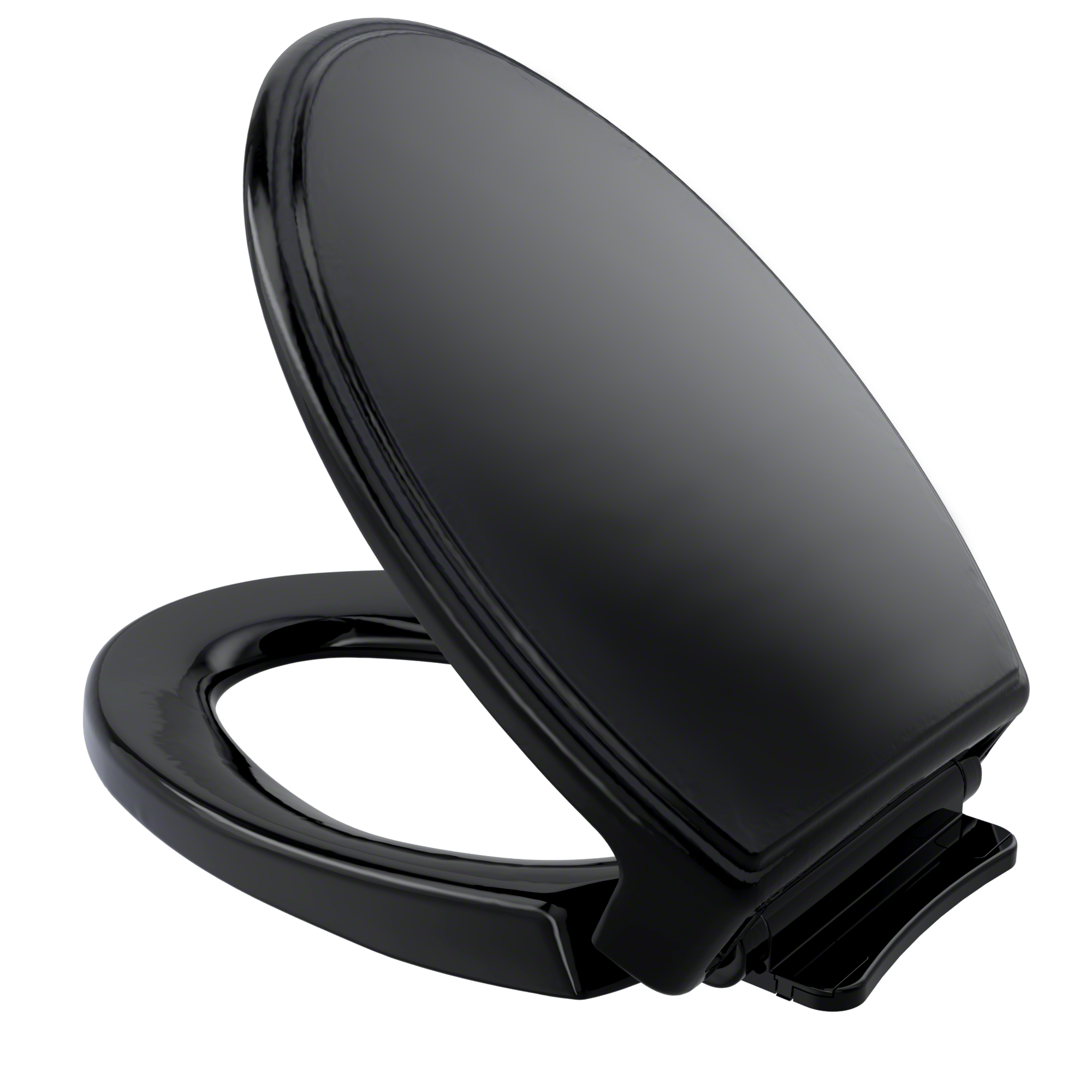 TOTO® Traditional SoftClose® Non Slamming, Slow Close Elongated Toilet Seat and Lid, Ebony - SS154#51