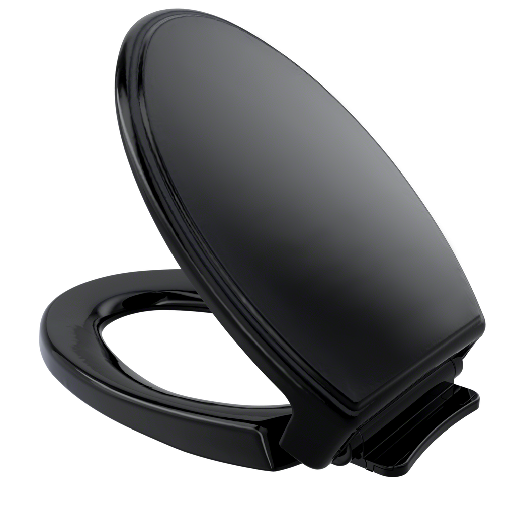 TOTO® Traditional SoftClose® Non Slamming, Slow Close Elongated Toilet Seat and Lid, Ebony - SS154#51