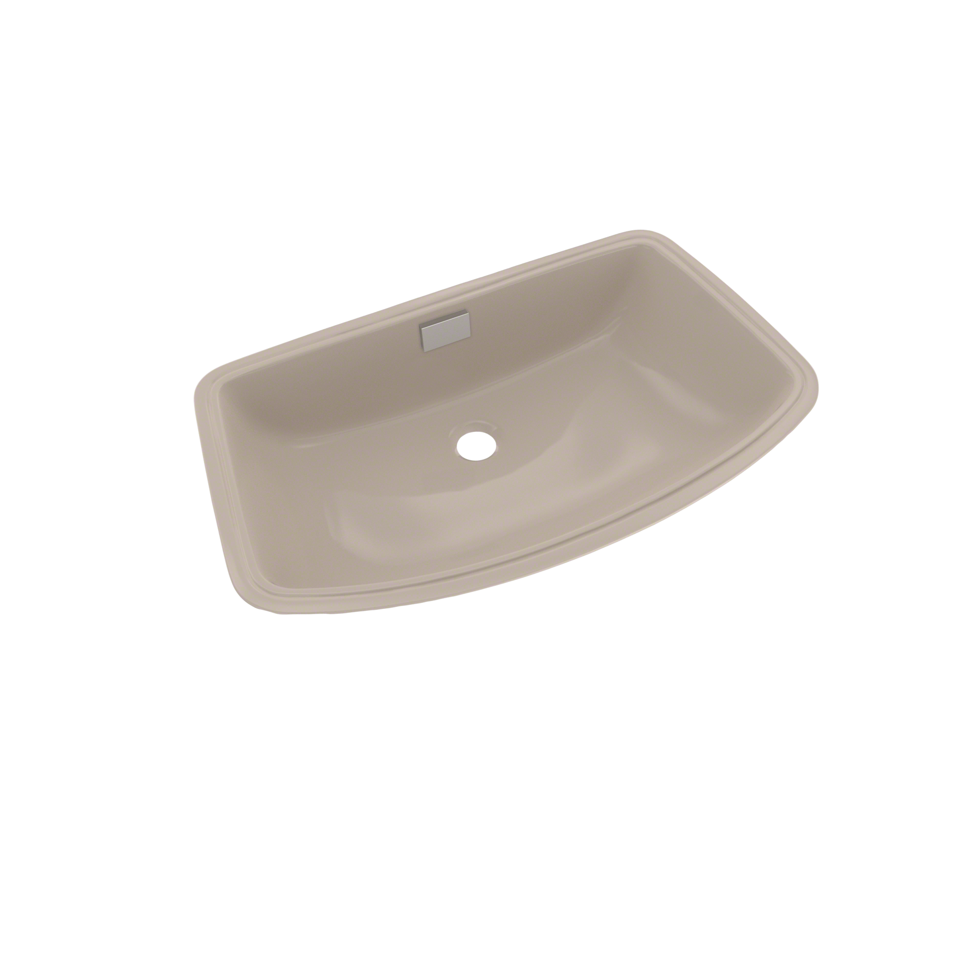 TOTO® Soirée® Arched Front Rectangular Undermount Bathroom Sink, Bone - LT967#03