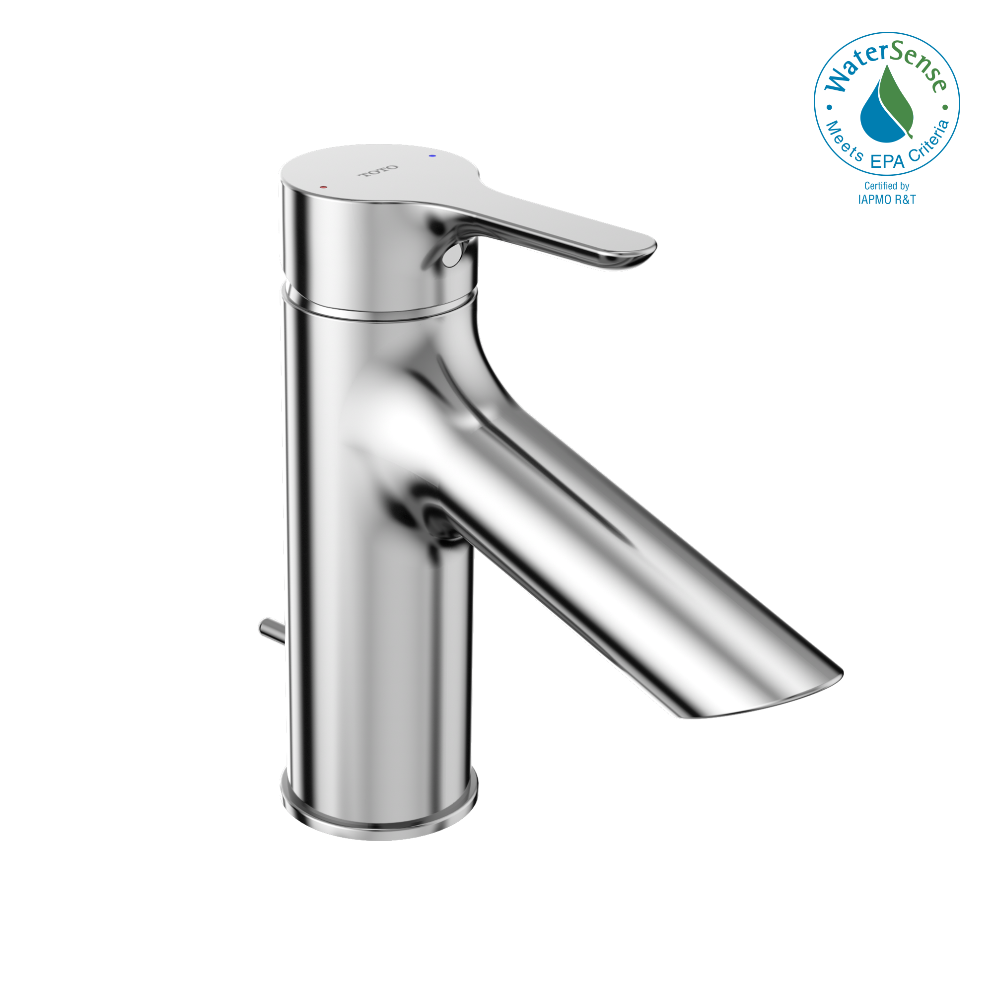 TOTO® LB 1.2 GPM Single Handle Bathroom Sink Faucet with COMFORT GLIDE™ Technology, Polished Chrome - TLS01301U#CP