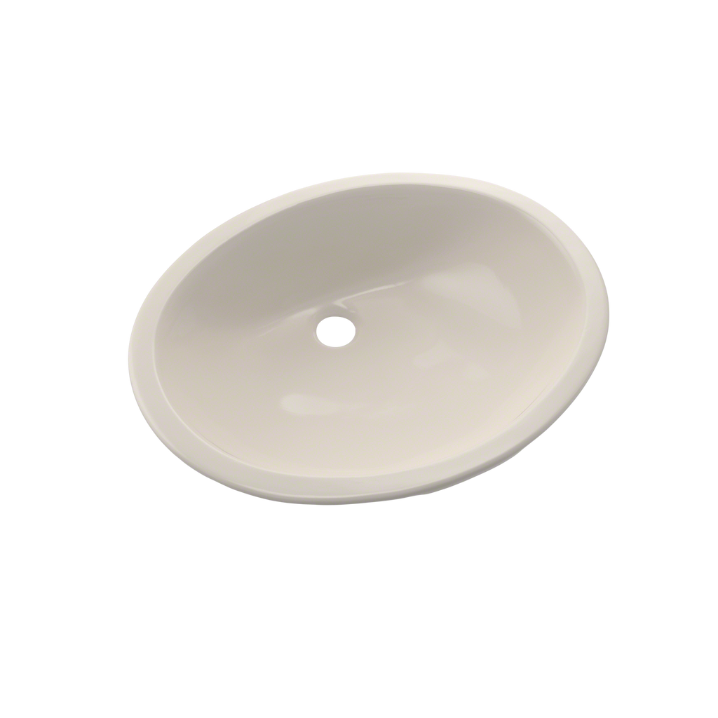 TOTO® Rendezvous® Oval Undermount Bathroom Sink with CeFiONtect™, Sedona Beige - LT579G#12