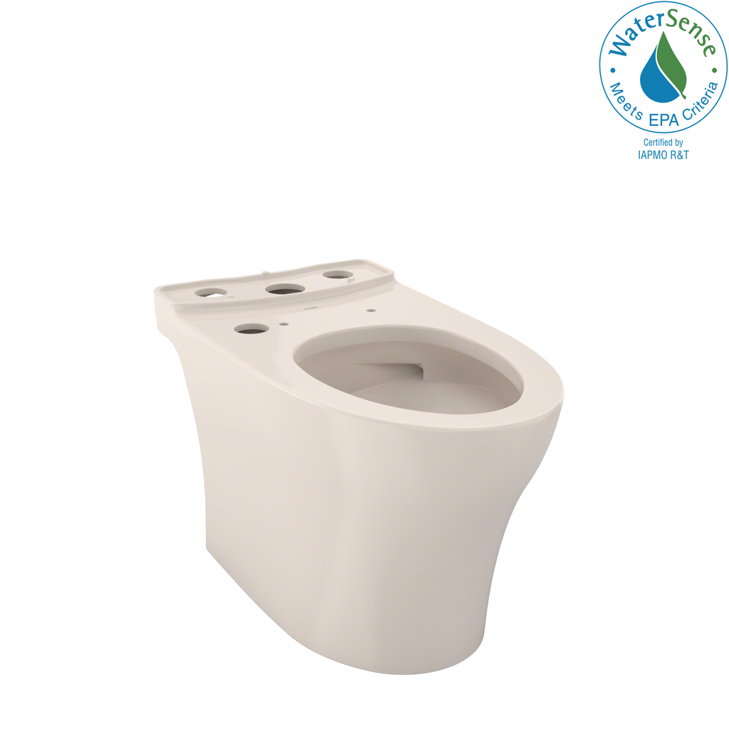 TOTO® Aquia® IV Elongated Universal Height Skirted Toilet Bowl with CEFIONTECT®, WASHLET®+ Ready, Sedona Beige - CT446CUFGT40#12