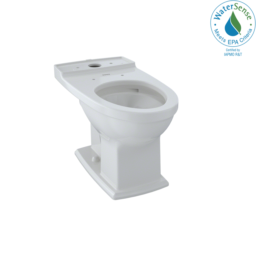 TOTO® Connelly™ Universal Height Elongated Toilet Bowl with CeFiONtect™, Colonial White - CT494CEFG#11
